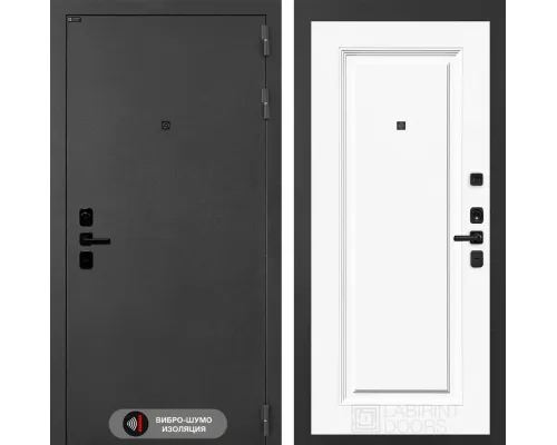 Входная дверь ACUSTIC 27 - Эмаль RAL 9003