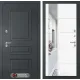 Входная дверь Атлантик с Зеркалом 19 - Белый софт