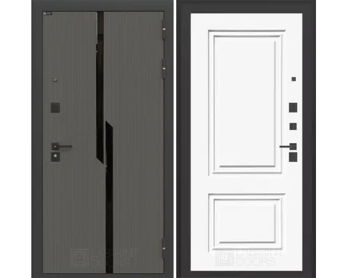 Входная дверь CARBON 26 - Эмаль RAL 9003