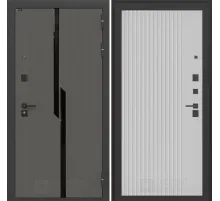 Входная дверь CARBON 29 - Белый рельеф софт