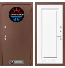 Входная дверь Термо Магнит 27 - Эмаль RAL 9003 размер 880х2050 левая