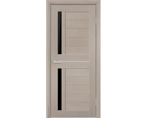 P4, Дуб капучино, Лакобель черный