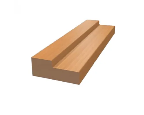 Коробка стандартная ALBERO серия Trend Doors 70х28х2070 мм. с уплотнителем Акация кремовая