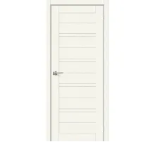 Дверь экошпон BRAVO Браво-28 ДО White Wood