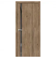 Дверь экошпон BRAVO Браво-1.55 ДО Original Oak с зеркалом