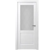 Дверь экошпон ZADOOR Classic S Венеция ДО Матовый белый