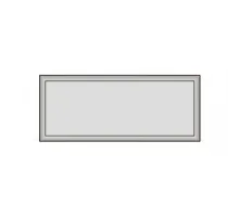 Подпятник BP-DOORS серия SHELLY Эмаль белая