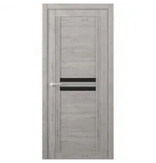 Дверь экошпон ALBERO Каролина Soft ДО Графит
