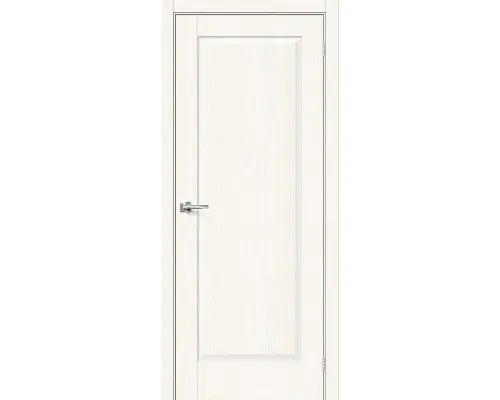 Дверь экошпон Bravo Prima-10 ДГ White Wood