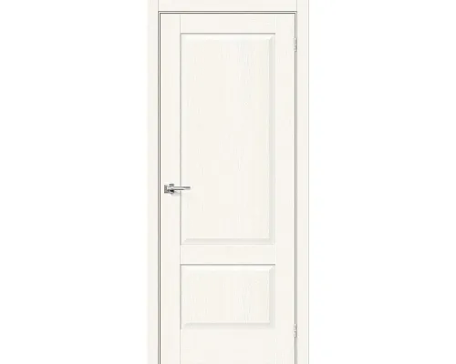 Дверь экошпон Bravo Prima-12 ДГ White Wood