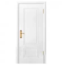 Дверь эмаль Dio Doors Контур-1 ДГ Эмаль белая