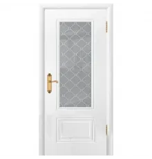 Дверь эмаль Dio Doors Контур-1 ДО Эмаль белая