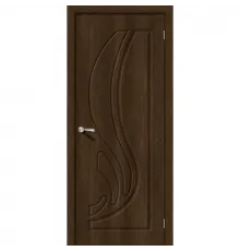 Дверь BRAVO Лотос 1 ДГ Dark Barnwood