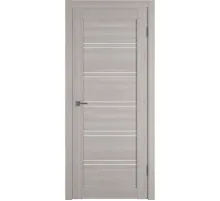 Дверь ВФД Atum Pro 28 Stone Oak стекло сатинат белый