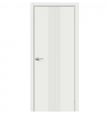 Дверь винил BRAVO Граффити-21 ДГ Super White