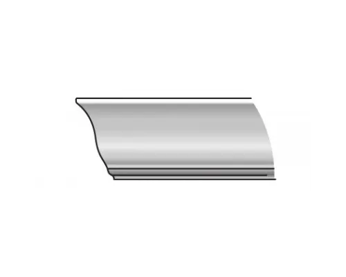 Карниз 870, 970 мм. Ока cерия Массив ольхи Античный орех