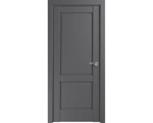 Дверь экошпон ZADOOR Classic S Венеция ДГ Матовый серый