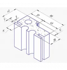 Коробка Kapelli Противопожарная комплект 2,5 шт. RAL 9001