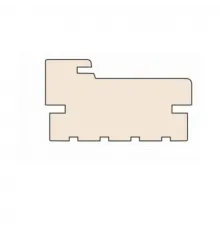 Коробка телескопическая Velldoris cерия Duplex 75х26х2070 мм. Венге