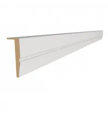 Наличник телескопический ZADOOR серия Baguette Classic 80х12х2200 мм. Матовый крем