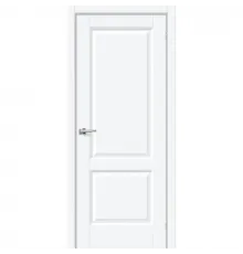 Дверь ПЭТ BRAVO Неоклассик-32 ДГ  White Silk