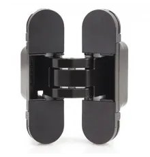Петля скрытая врезная AGB Eclipse 2.0 Черный с накладкой