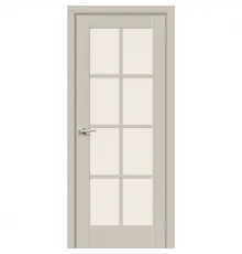 Дверь ПЭТ BRAVO Прима-11.1 ДО  Cream Silk
