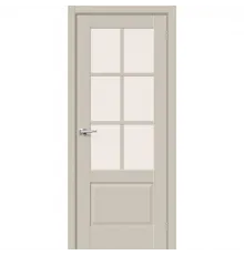 Дверь ПЭТ BRAVO Прима-13.0.1 ДО  Cream Silk