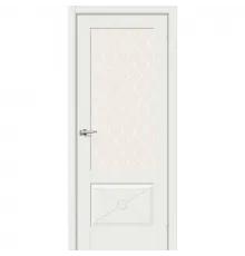Дверь BRAVO эмалит Прима-13.Ф2.0.0 ДО White Matt