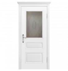 Дверь эмаль BP-DOORS Трио В1 ДО Эмаль белая