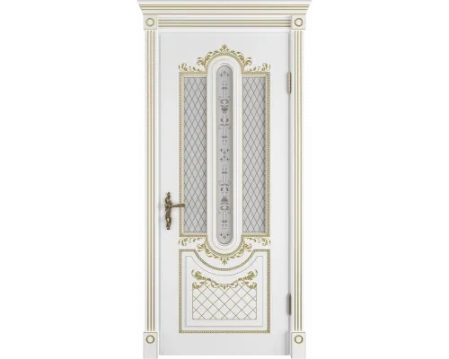 Дверь эмаль ВФД Alexandria 70 ДО Polar PG